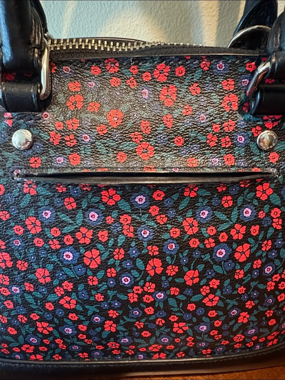 Coach mini satchel